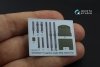 Quinta Studio QD32081 F-5F 3D-Printed coloured Interior on decal paper (for KittyHawk kit) 1/32